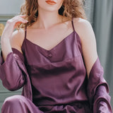 Pyjama Satin Violet