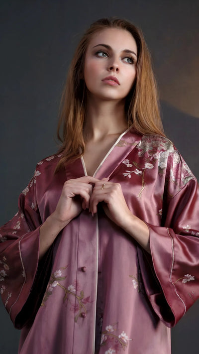 Pyjama Kimono Satin