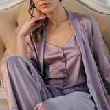 Pyjama Satin 3 Pièces
