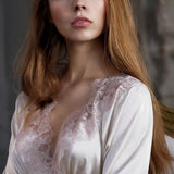 Pyjama Satin Dentelle